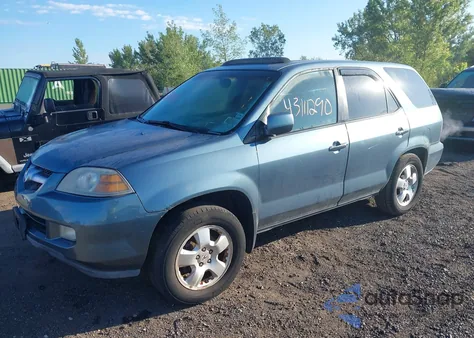 2006 Acura Mdx z USA, uszkodzony, nr VIN 2HNYD18246H511700